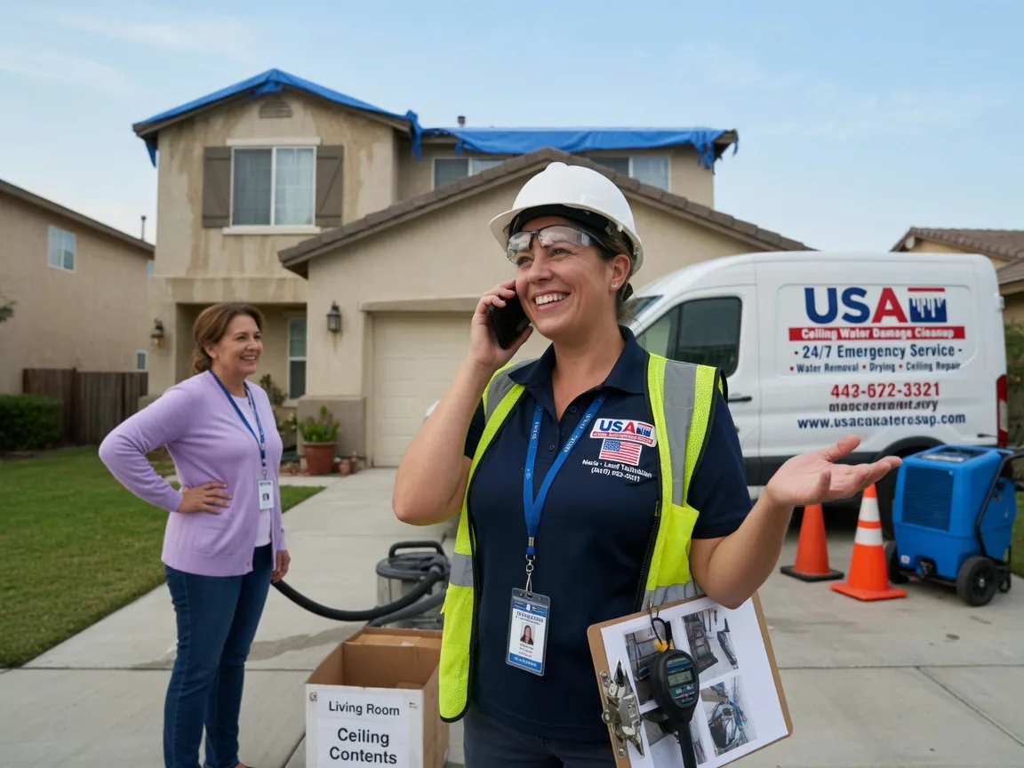 Ceiling Water Damage Restoration Redway, CA FAQs
